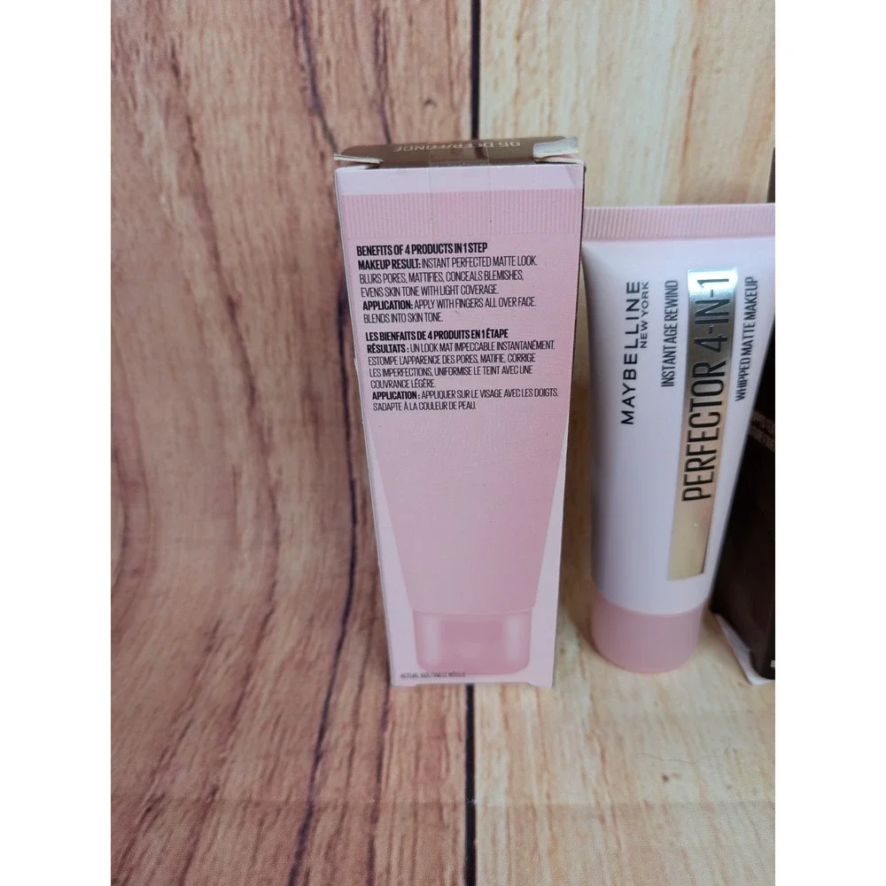 2X Maybelline Instant Age Rewind Perfector 4-in-1 Whipped Matte Makeup 05 Deep
